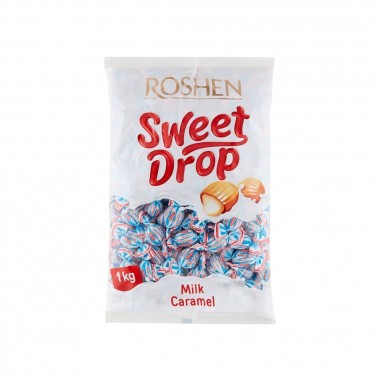 Roshen Sweet Drop cukorkák tejes töltelékkel 1000g