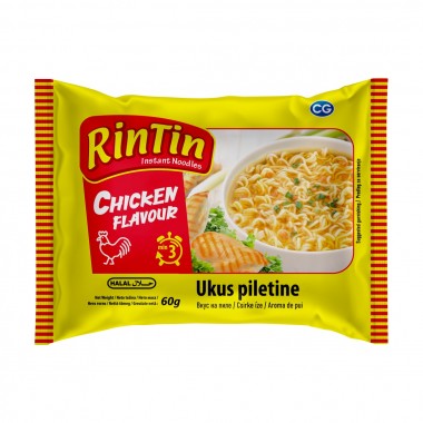 RinTin Instant tésztás leves Csirke ízű 60g