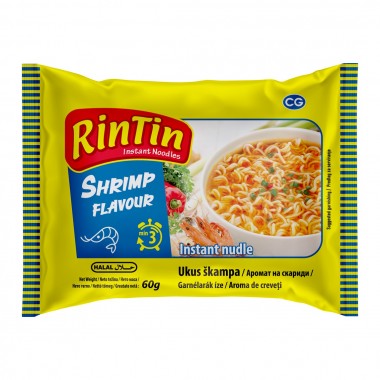 RinTin Instant tésztás leves Rák ízű 60g