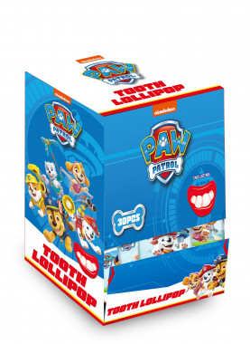 Paw Patrol Tooth Lollipop 7g